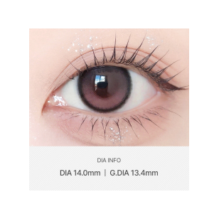 Anndora 1month – Zero Turn Choco安凝粉可 月拋 2片裝